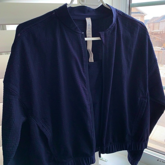 Lulu Lemon zip up sweater - Picture 2 of 3